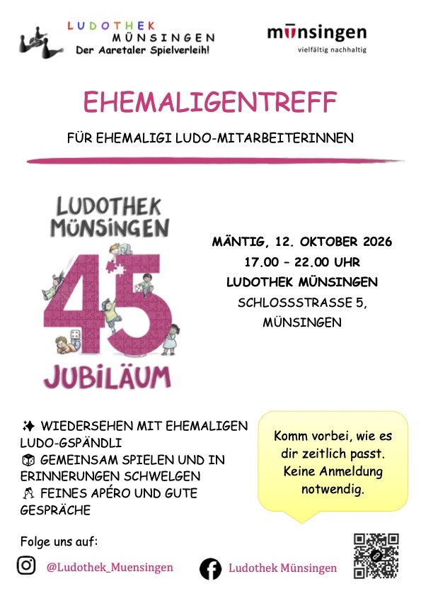 Ehemaligentreff 2026 Flyer
